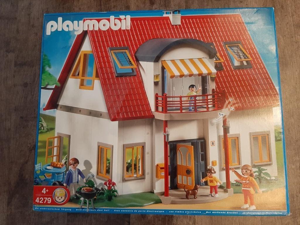 Playmobil Huis/Villa, Enlèvement, Utilisé, Ensemble complet