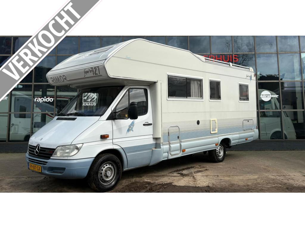 Rimor Superbrig 727,6Pers,FaceToFace, Mercedes-Benz, Caravanes & Camping, Camping-cars, Réfrigérateur, Boîte manuelle, Jusqu'à 6