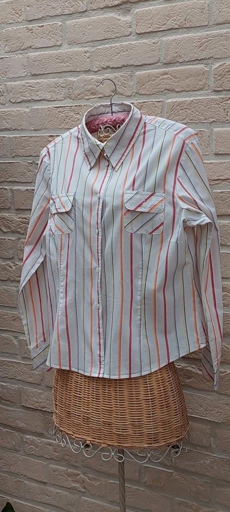 Hemdbloes maat 44 claude arielle, Kleding | Dames, Blouses en Tunieken, Claude arielle, Overige kleuren, Maat 42/44 (L), Ophalen of Verzenden