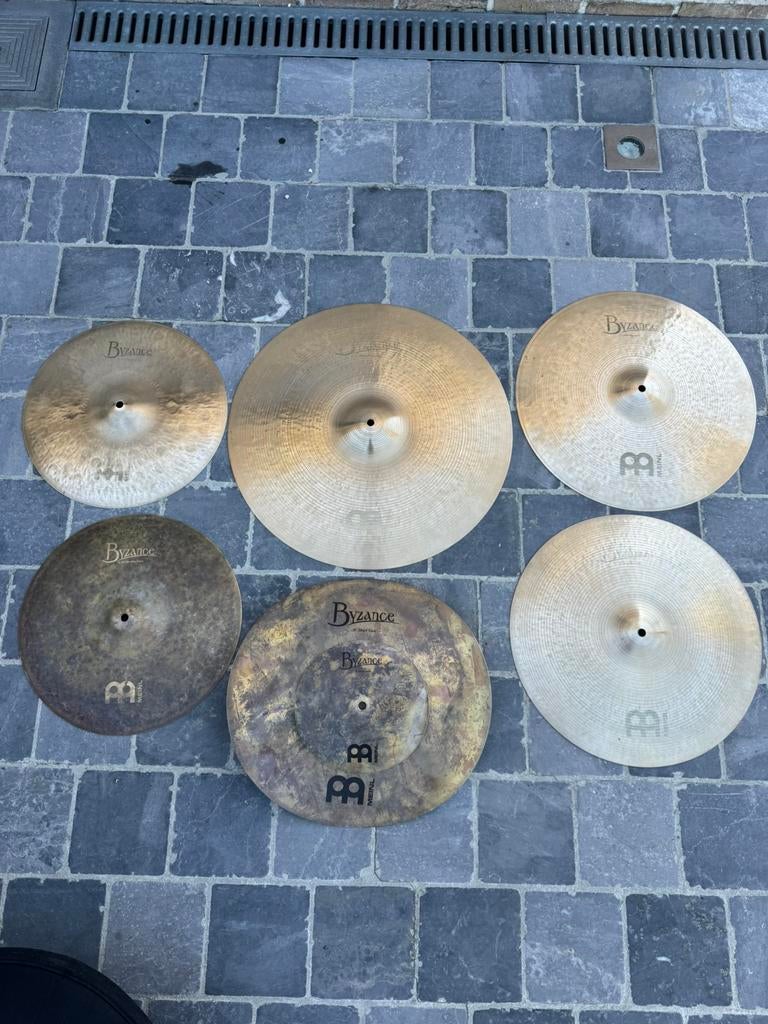 Meinl byzance set, Muziek en Instrumenten, Drumstellen en Slagwerk, Gebruikt, Overige merken, Ophalen