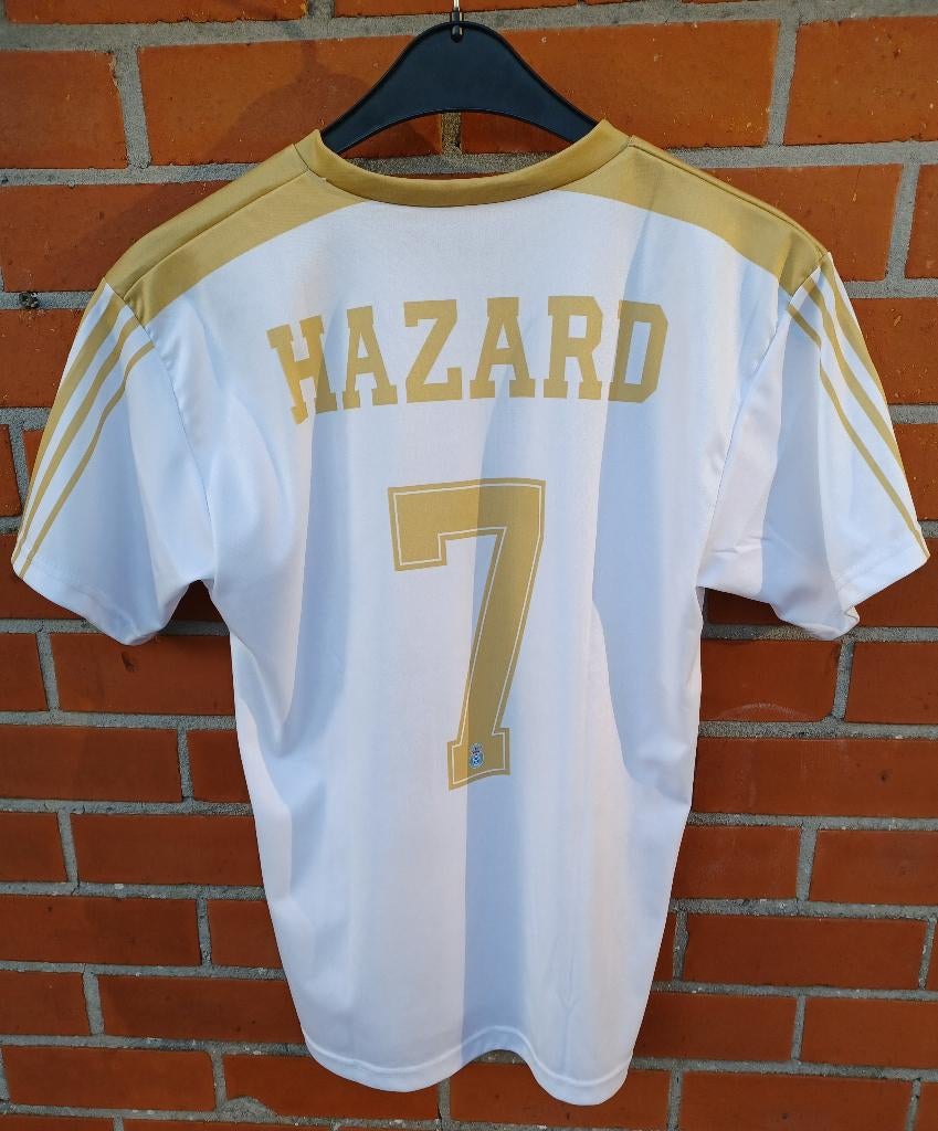 Truitje en broekje Real Madrid - Eden Hazard, Maat XS of kleiner, Ophalen of Verzenden, Gebruikt, Shirt