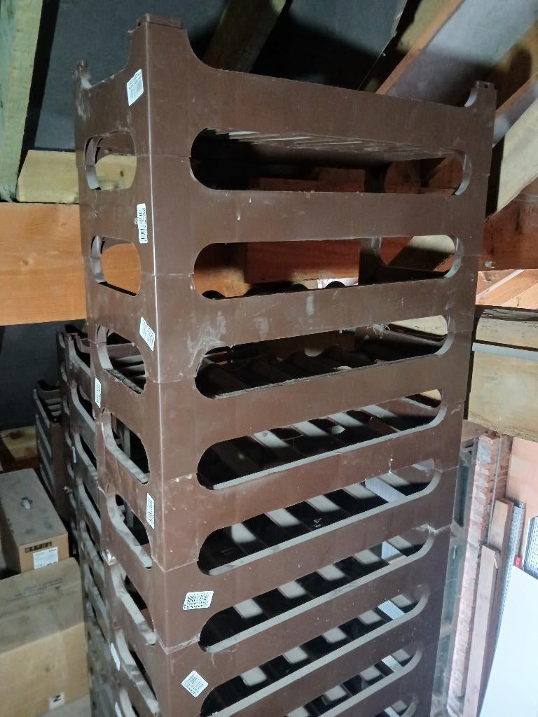 Porte-bouteilles en PVC, Enlèvement