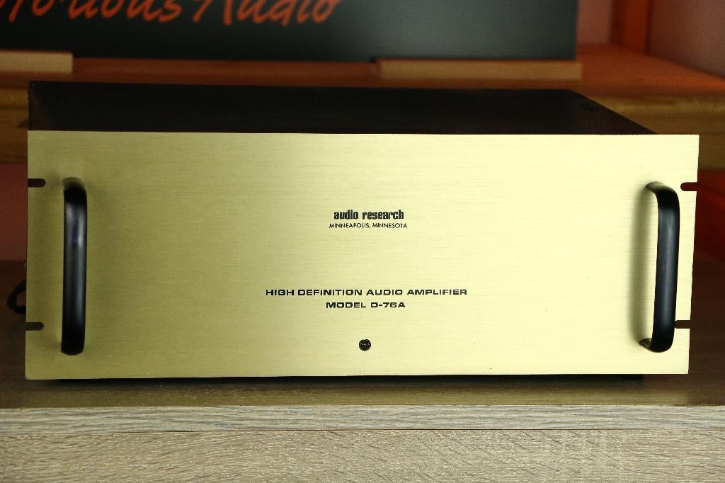 Audio Research D-76A / D 76 GeC 6550 NOS. Perfect service., Audio, Tv en Foto, Buizenversterker, Ophalen of Verzenden, Versterker