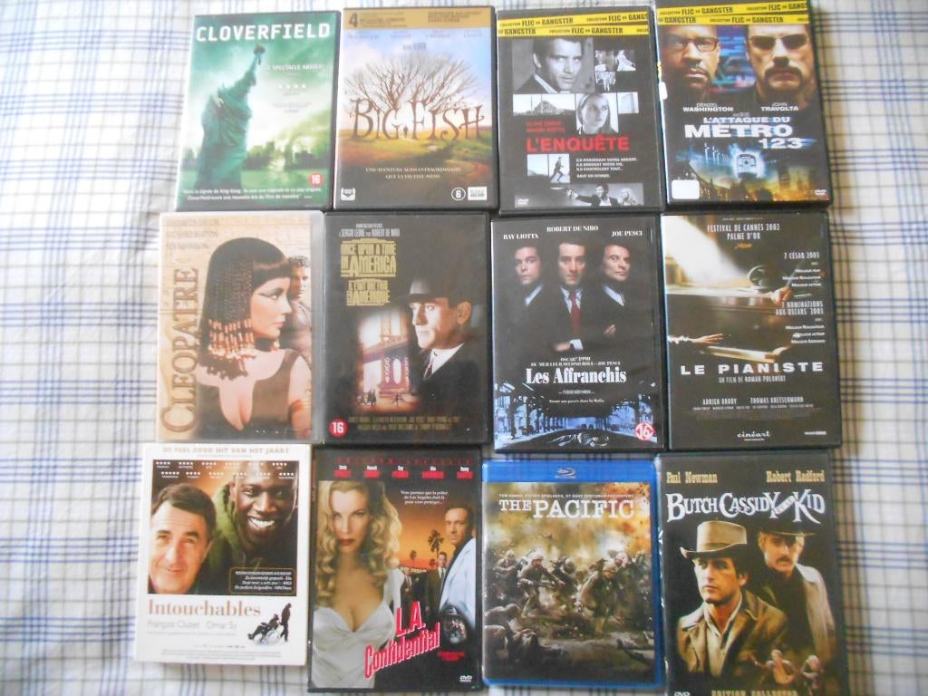 DVD (ST néerlandais)The pacific-le pianiste-intouchables vv, Enlèvement ou Envoi