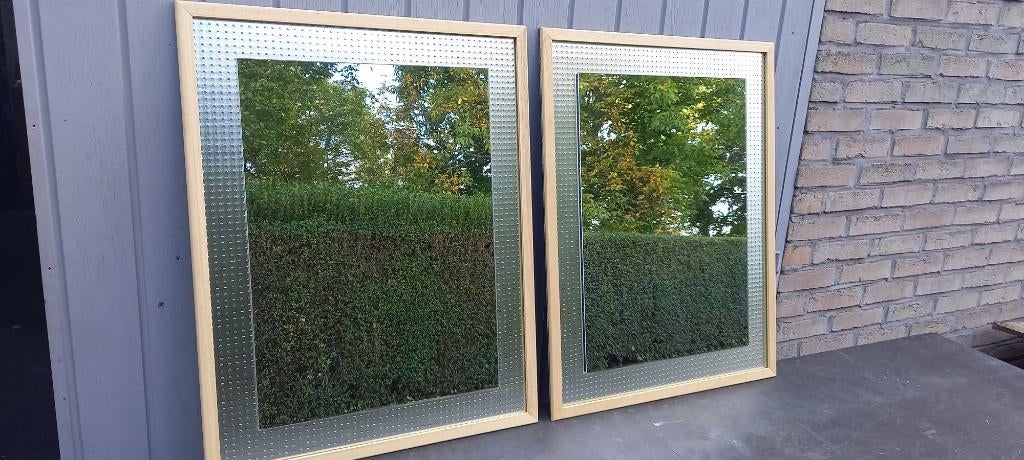 spiegels, Huis en Inrichting, Woonaccessoires | Spiegels, Ophalen, Gebruikt, Minder dan 100 cm, Rechthoekig