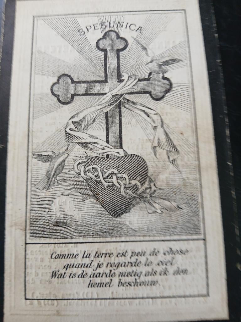 E.H. Joannes Baetens overl 1888, Verzenden, Bidprentje