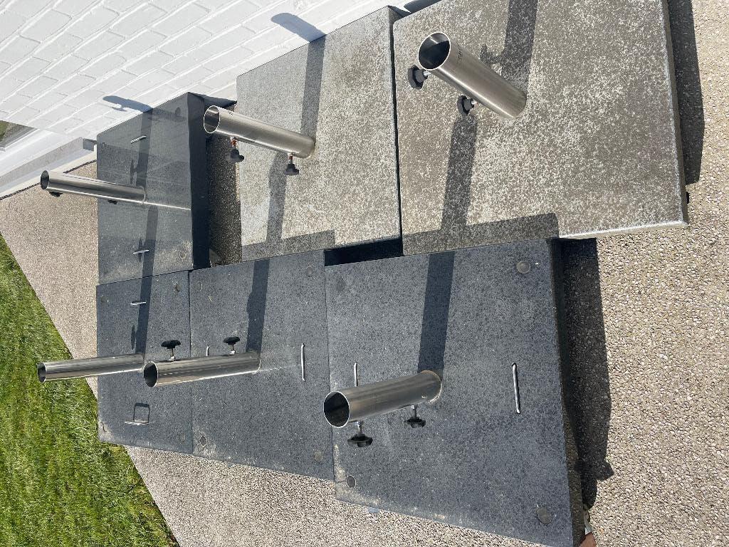 Parasolvoeten - Jardinico, Jardin & Terrasse, Parasols, Enlèvement, Utilisé, 3 à 4 mètres, Base de parasol