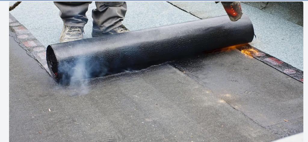 specialist voor plat dak, dakbedekking, reparatie, Doe-het-zelf en Bouw, Dakpannen en Dakbedekking, Ophalen of Verzenden, Zo goed als nieuw