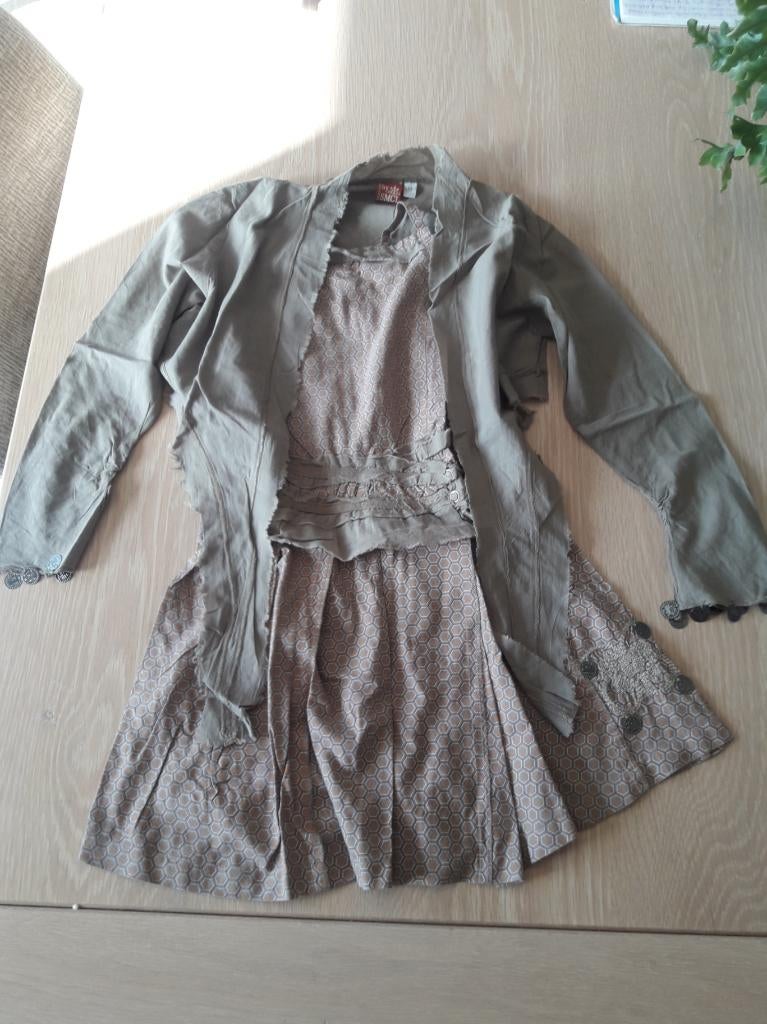 JBC By SMCJ 116 bruin, Kinderen en Baby's, Meisje, Ophalen of Verzenden, Zo goed als nieuw, Jurk of Rok