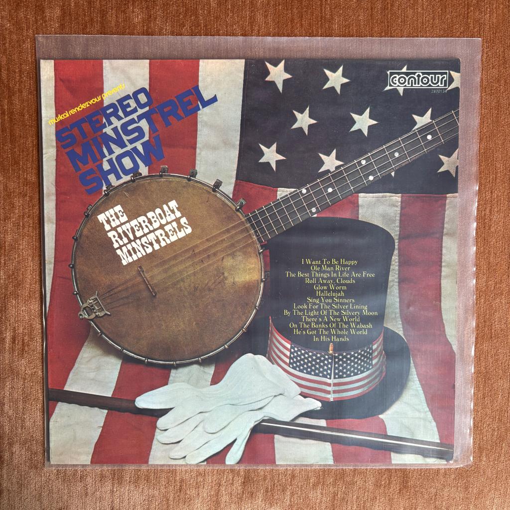 The Riverboat Minstrels, Stereo Minstrel Show, Contour, 1971, Cd's en Dvd's, Vinyl | Jazz en Blues, Ophalen, 1960 tot 1980, Gebruikt
