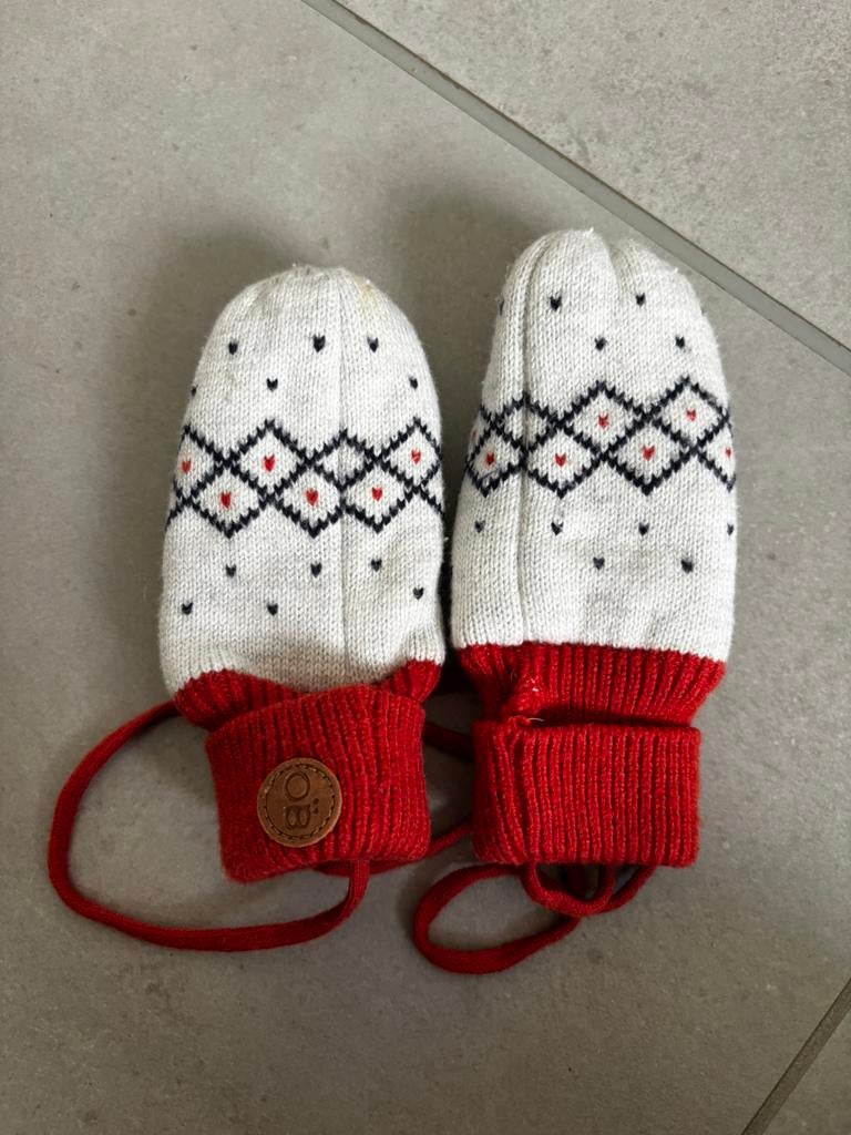 Baby handschoenen OB, Kinderen en Baby's, Babykleding | Mutsen, Sjaals en Wanten, Ophalen, Gebruikt, Jongetje of Meisje, Wanten