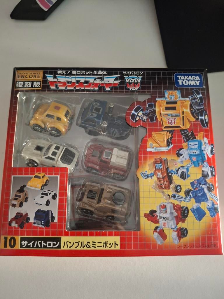Coffret cadeau Transformers Encore 2008 Bumble & Minibots n, Collections, Transformers, G1, Enlèvement ou Envoi