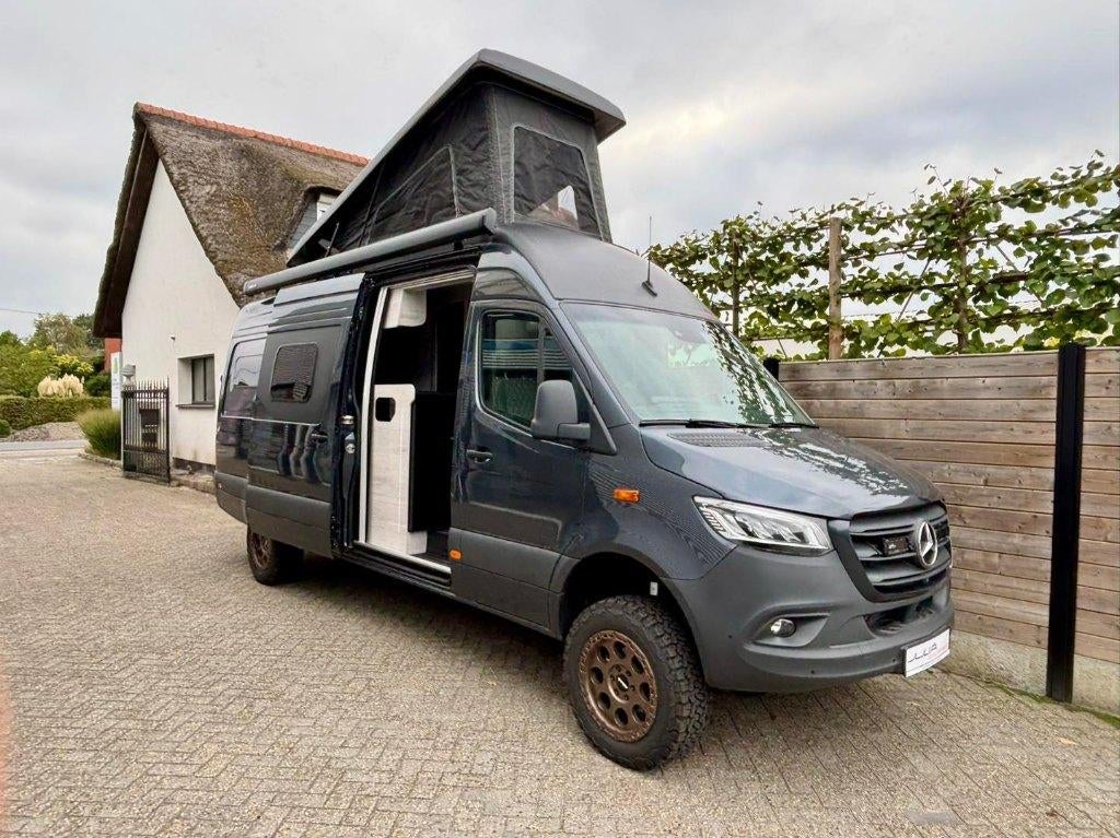 Julià Camper Gran Yosemite 4x4 - Hefdak - Dak Airco, Diesel, 6 tot 7 meter, Hordeur, Mercedes