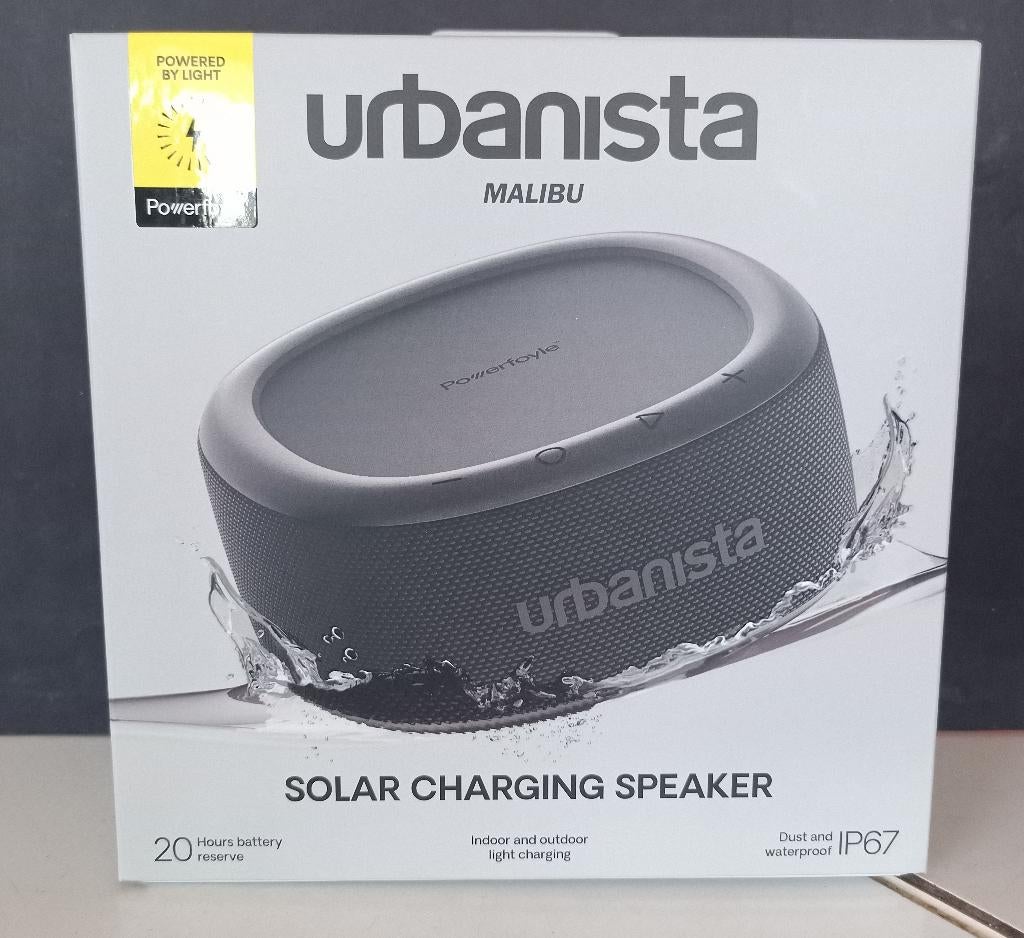 Haut-parleur Urbanista Malibu Midnight 8, Neuf, Moins de 60 watts, Enlèvement ou Envoi, Haut-parleur central