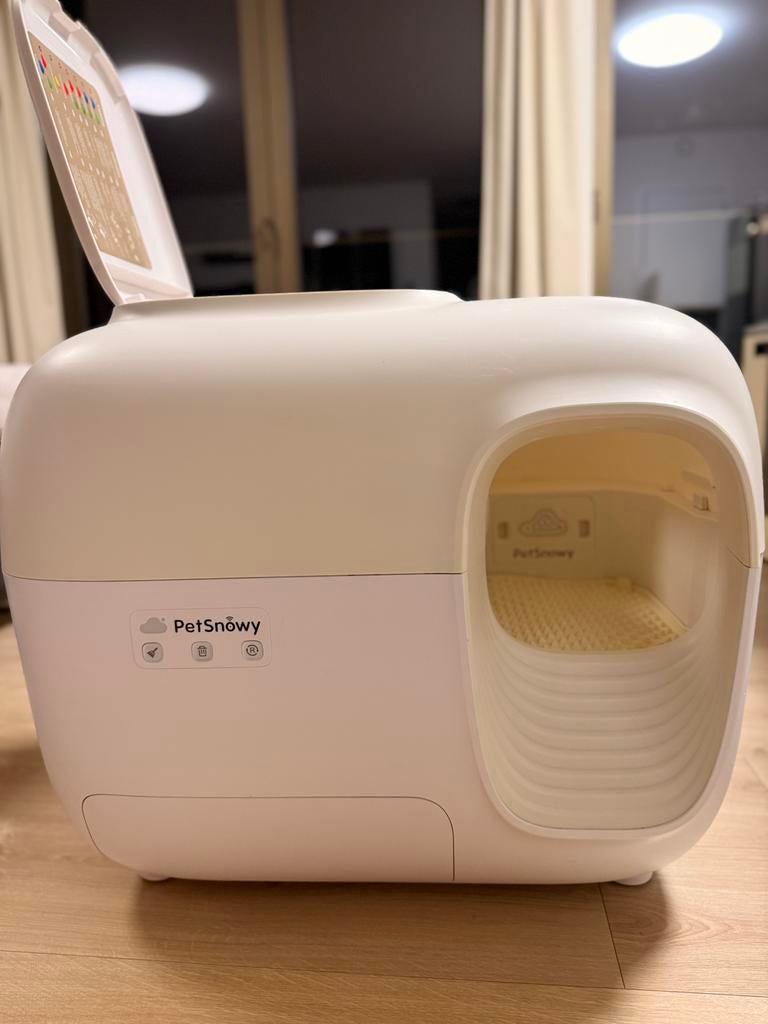 PetSnowy automatische kattenbak, Dieren en Toebehoren, Ophalen, Zo goed als nieuw