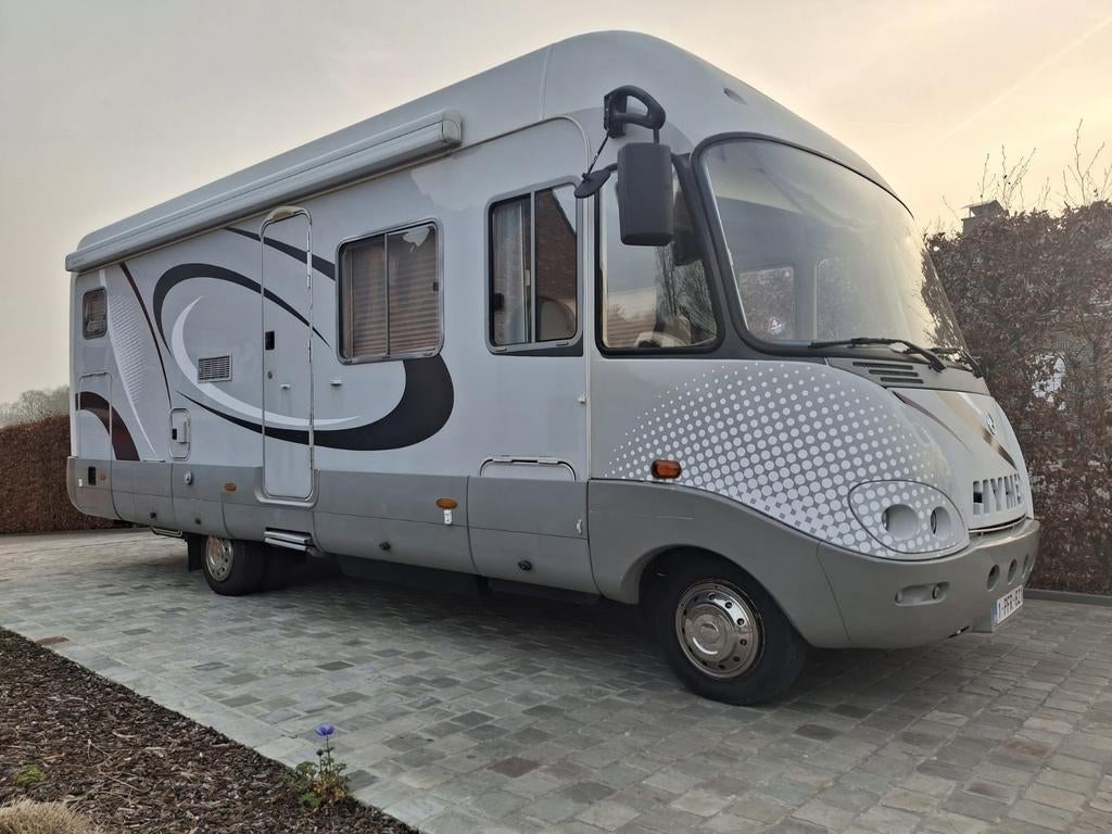 Hymer S740 camper, Hymer, Mercedes, Électrique, Trousse de toit