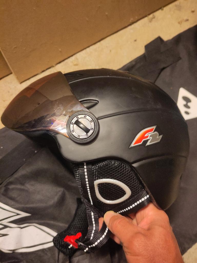 Casque snow F2, Enlèvement, Utilisé, Casque ou Protection