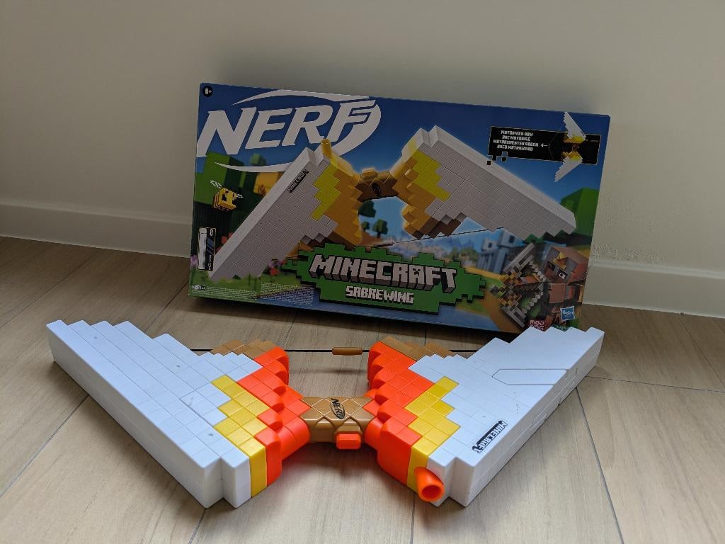 NERF Minecraft kruisboog, Kinderen en Baby's, Ophalen, Zo goed als nieuw