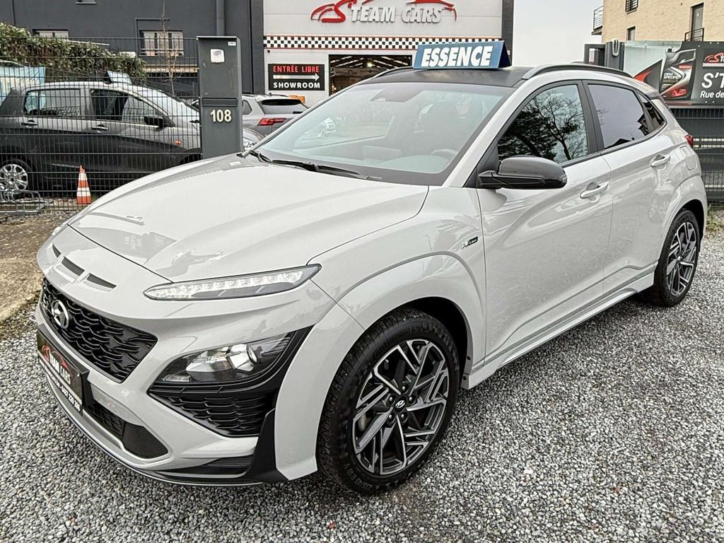Hyundai KONA Kona 1.0 T-GDi Twist N-Line (bj 2022), Voorwielaandrijving, Stof, Gebruikt, 1770 kg