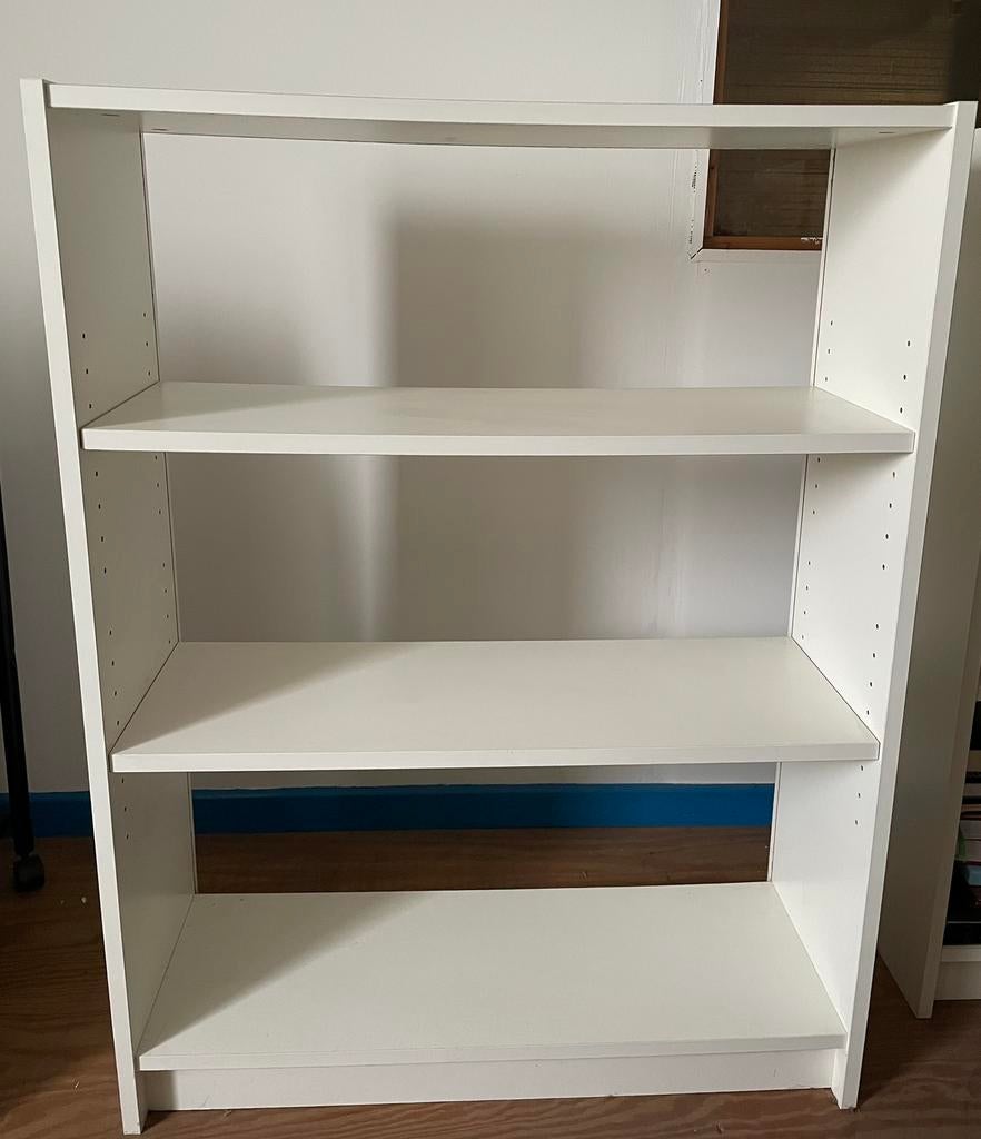 IKEA BILLY boekenkast – wit – gebruikt, Ophalen, Gebruikt