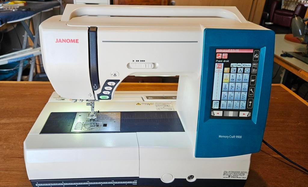 Machine à coudre et à broder Janome Memory Craft 9900, Enlèvement, Machine à coudre, Janome