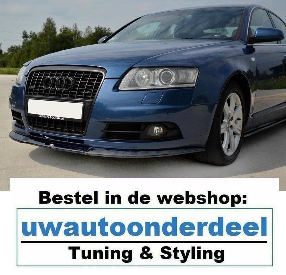 Spoiler Voorspoiler Lip Splitter Geschikt Voor Audi A6 C6 S, Verzenden