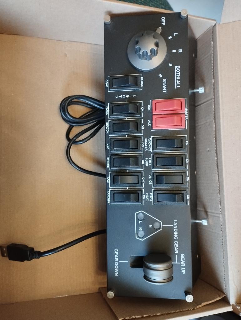 Accessoire Flight Simulator, Consoles de jeu & Jeux vidéo, Autres types, Autres marques, Enlèvement, Utilisé