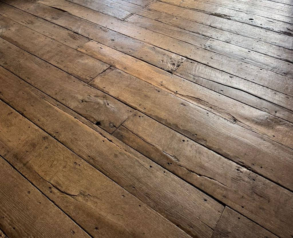 Behandeld vol eiken parket, Gebruikt, 10 m² of meer, Hout, Ophalen