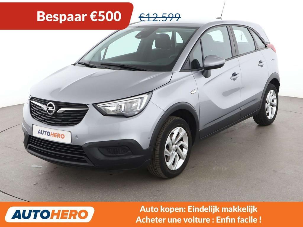 Opel Crossland X 1.2 Turbo Edition, Autos, Opel, Argent ou Gris, Achat, 139 g/km, Euro 6