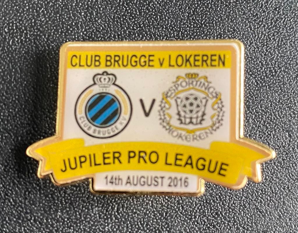 2016 zeldzame pin Sporting Lokeren Temse Club Brugge, Ophalen of Verzenden, Zo goed als nieuw