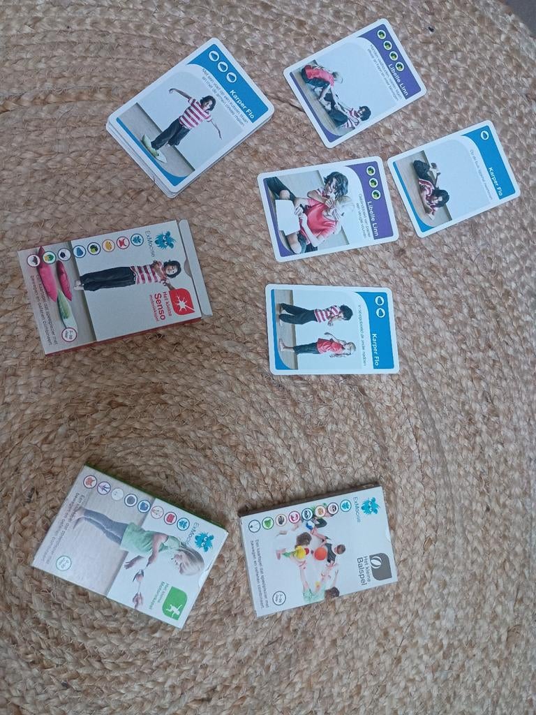 3 sets kaarten KLEUTERonderwijs, Ophalen