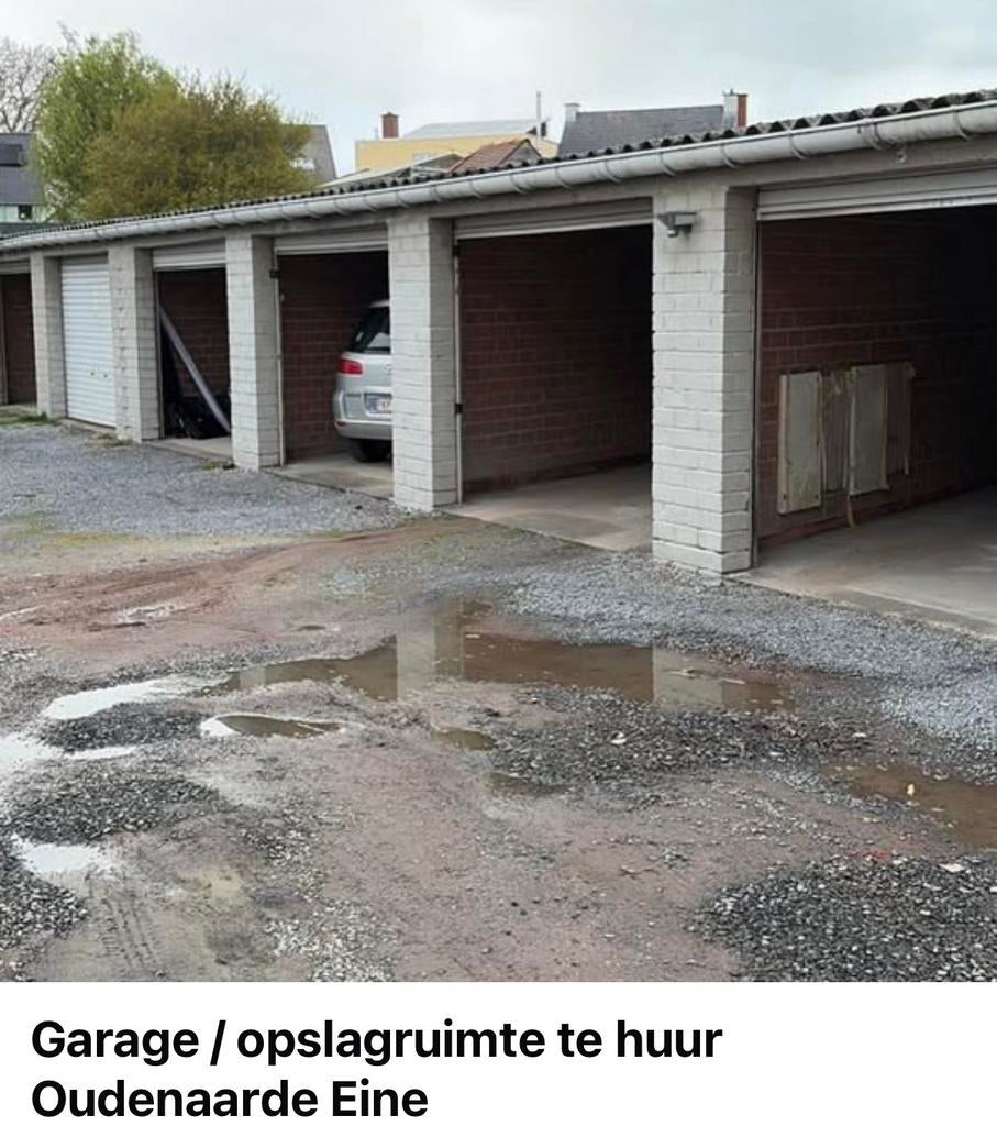 Garage/ opslagruimte te huur, Provincie Oost-Vlaanderen
