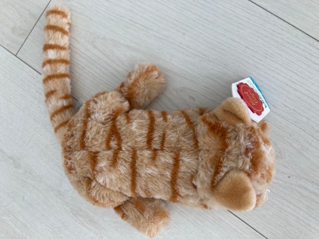 chat roux peluche Keel Toys, Neuf, Avec étiquette, Orange, Chat