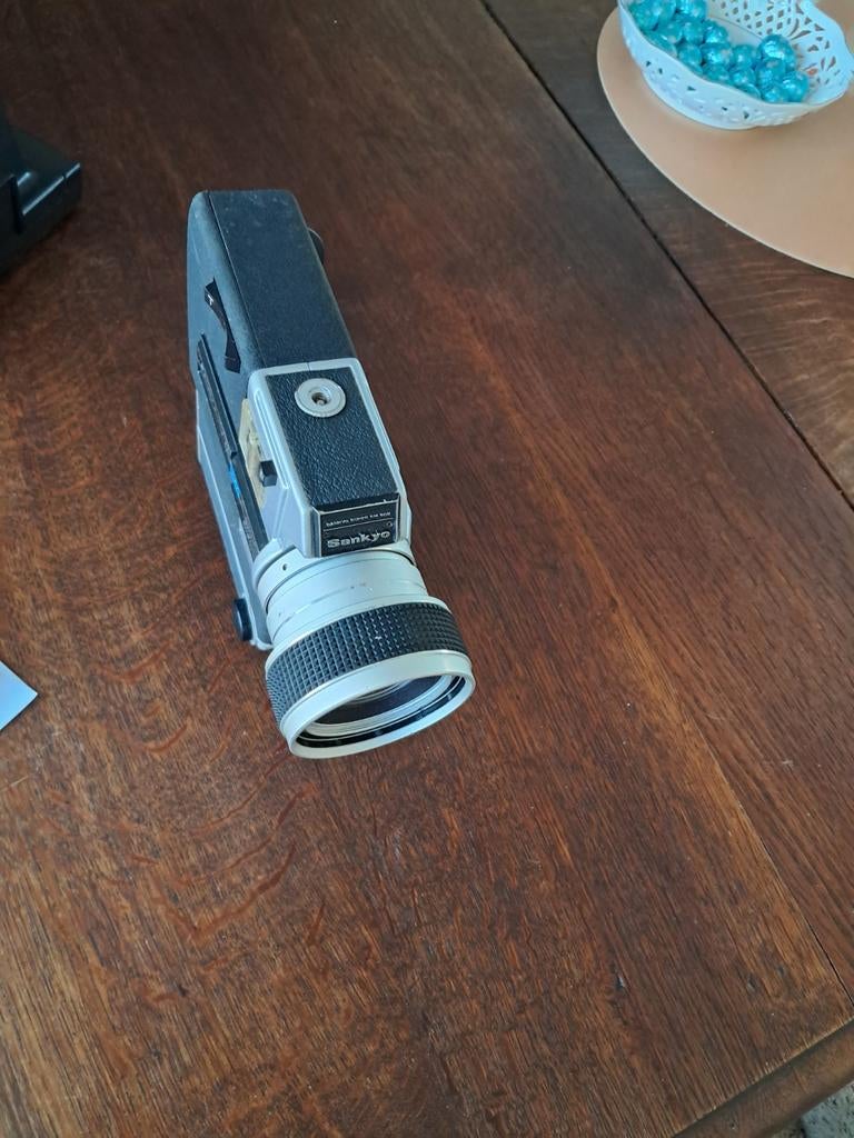 Camera Sankyo Super CM-400, Ophalen, Filmcamera