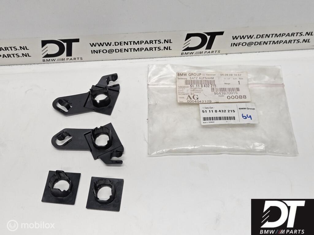 PDC sensor houder set BMW 5-serie E60 E61 LCI 51110432215, Neuf, Enlèvement ou Envoi, BMW, BMW