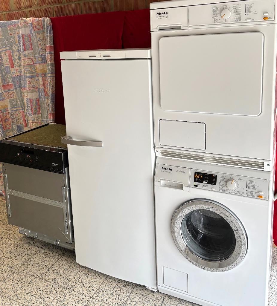 Miele inbouw vaatwas A++ met 3 D besteklade, Electroménager, Lave-vaisselle, Encastré, Moins de 10 litres, Comme neuf, Enlèvement