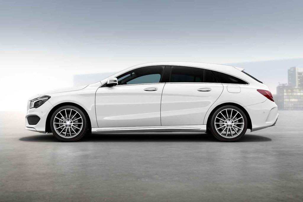 Mercedes-Benz CLA-klasse 220 D 4MATIC Shooting Brake AMG Lin, Auto's, Automaat, CLA, Stof, Gebruikt