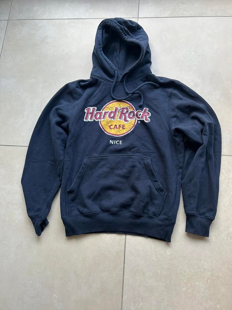 Sweater Hard Rock Nice maat M, Ophalen of Verzenden, Zo goed als nieuw, Maat 38/40 (M), Blauw