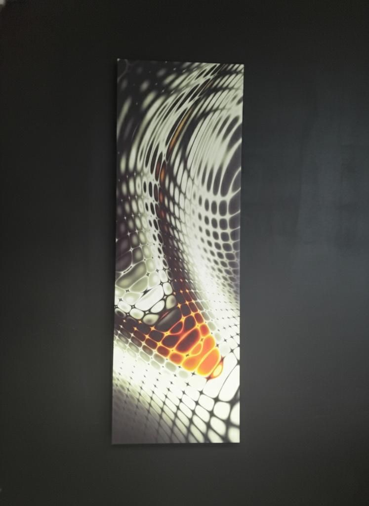 Modèle de salle d'exposition d'art abstrait sur toile, Antiquités & Art, Art | Peinture | Abstraite, Enlèvement ou Envoi