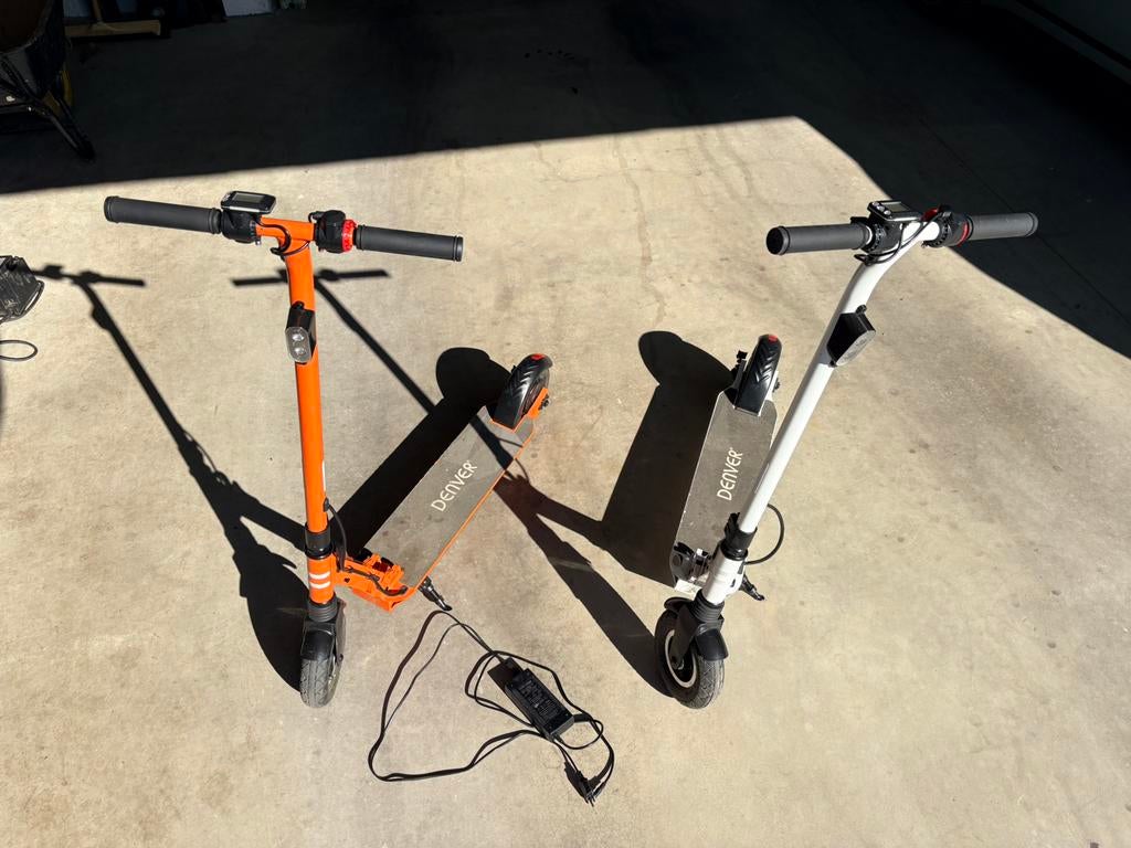 Deux trottinettes électriques pour enfant, Fietsen en Brommers, Steps, Ophalen, Gebruikt, Elektrische step (E-scooter)