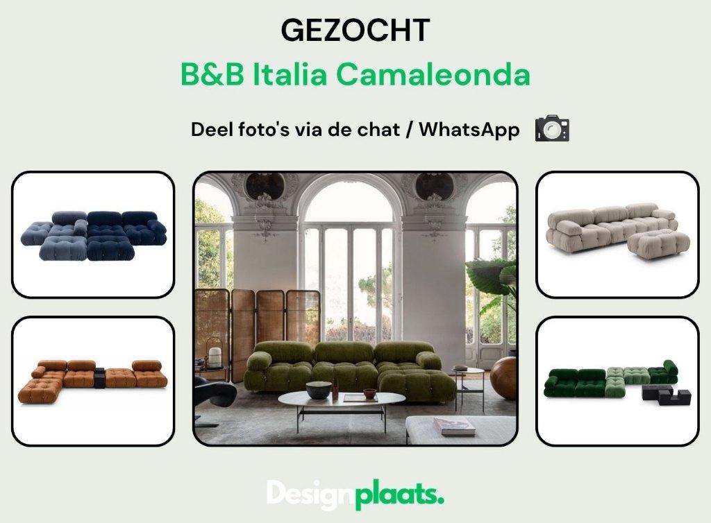 GEZOCHT: B&B Italia Camaleonda - Directe Inkoop, Huis en Inrichting, Zetels | Zetels, Ophalen of Verzenden, Hoekbank, Bankstel Bank Zetels Sofa Hoekbank Design bank