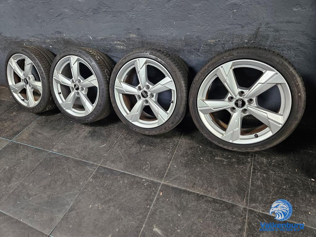 7mm! Originele Audi A3 18 inch Rotor velgen 5x112 zomerbande, 18 inch, Gebruikt, -, -