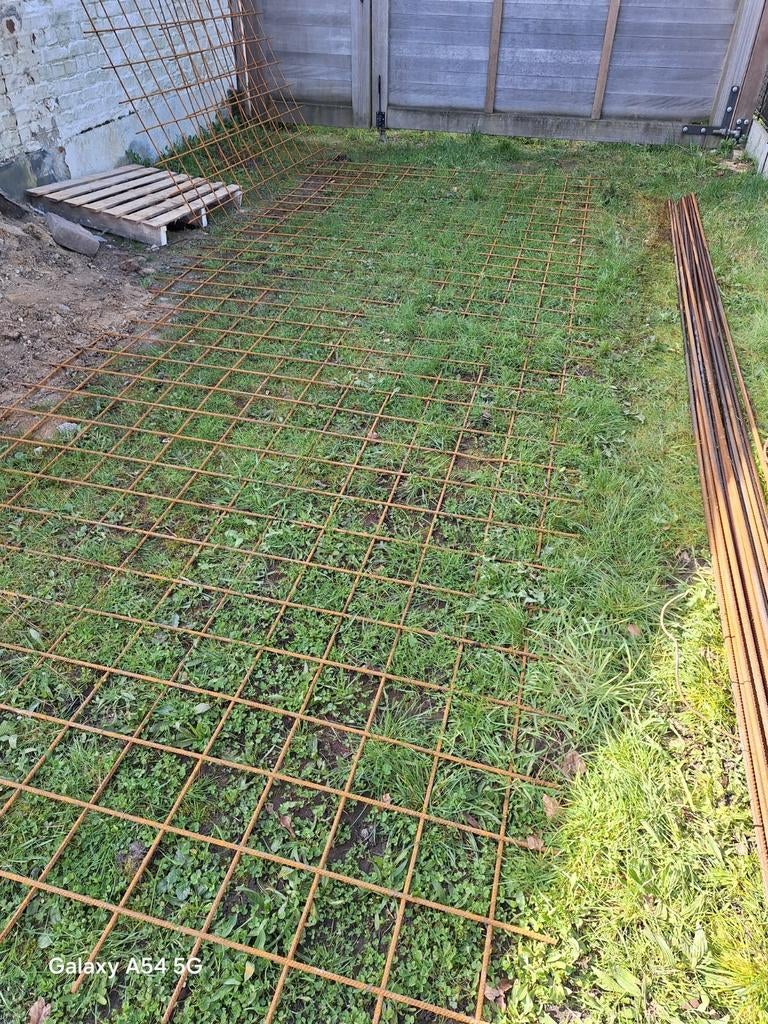 Betonnet 150x8 1 stuk 2mx5m, Ophalen