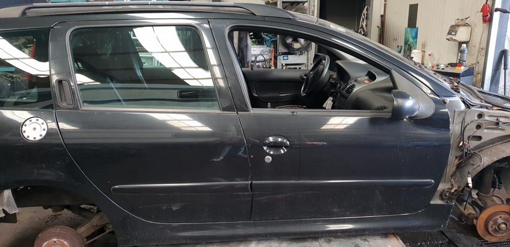PEUGEOT 206 SW PORTIEREN RV+RA BJ 98 TOT 2008, Gebruikt, -, Deur, -