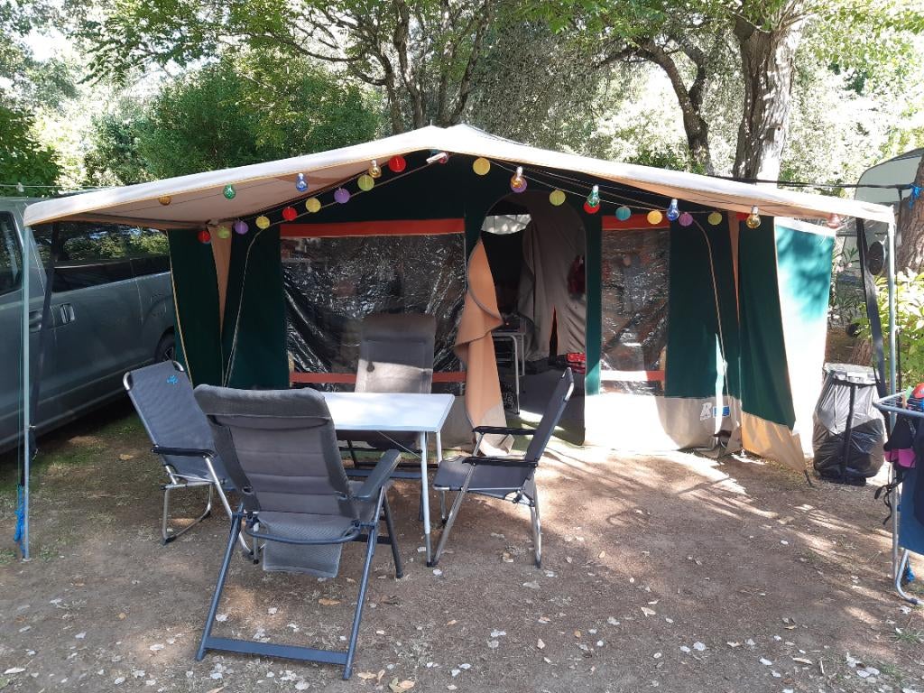 Vouwwagen Raclet Bermudes, Caravans en Kamperen, Vouwwagens, Ophalen, Overige kleuren, Raclet, Tot en met 6