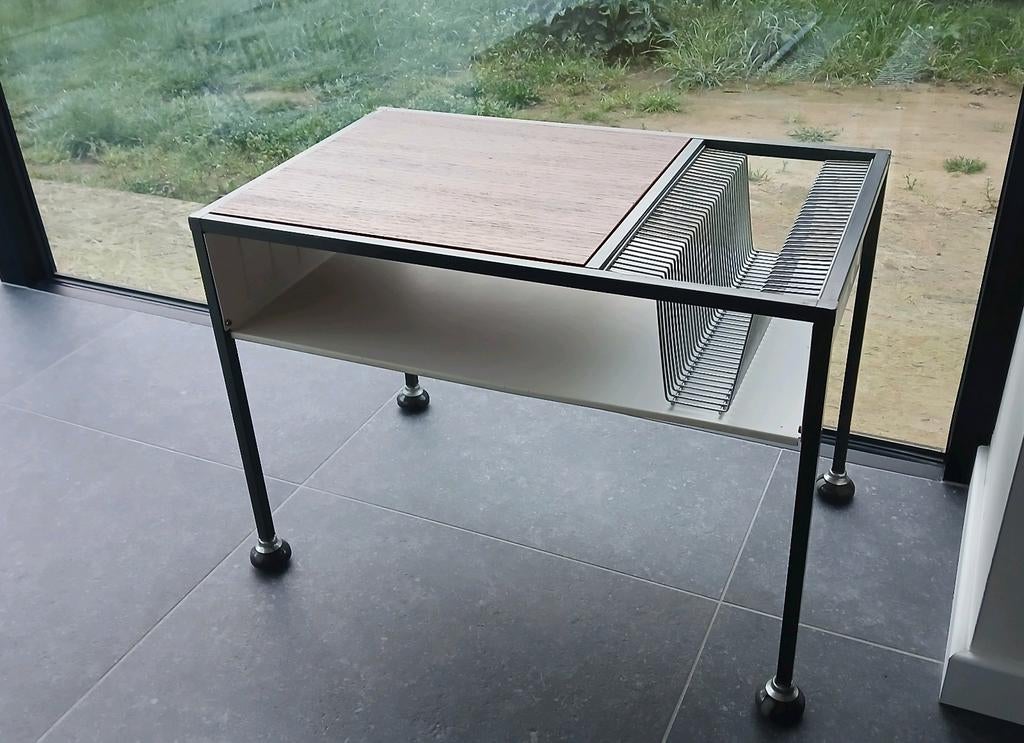 Table/tourne-disque en vinyle vintage, Enlèvement