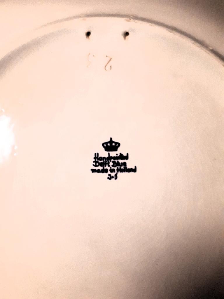 Delfts bord, Ophalen