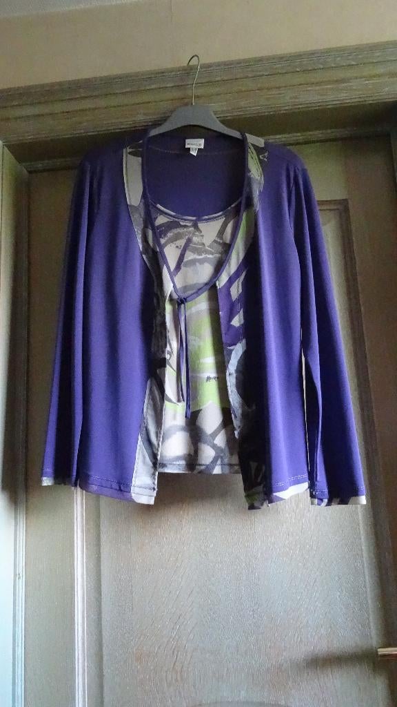 BLOUSE 2 EN 1 DE « MAYERLINE », Vêtements | Femmes, Blouses & Tuniques, Taille 42/44 (L), Mayerline, Enlèvement ou Envoi, Autres couleurs