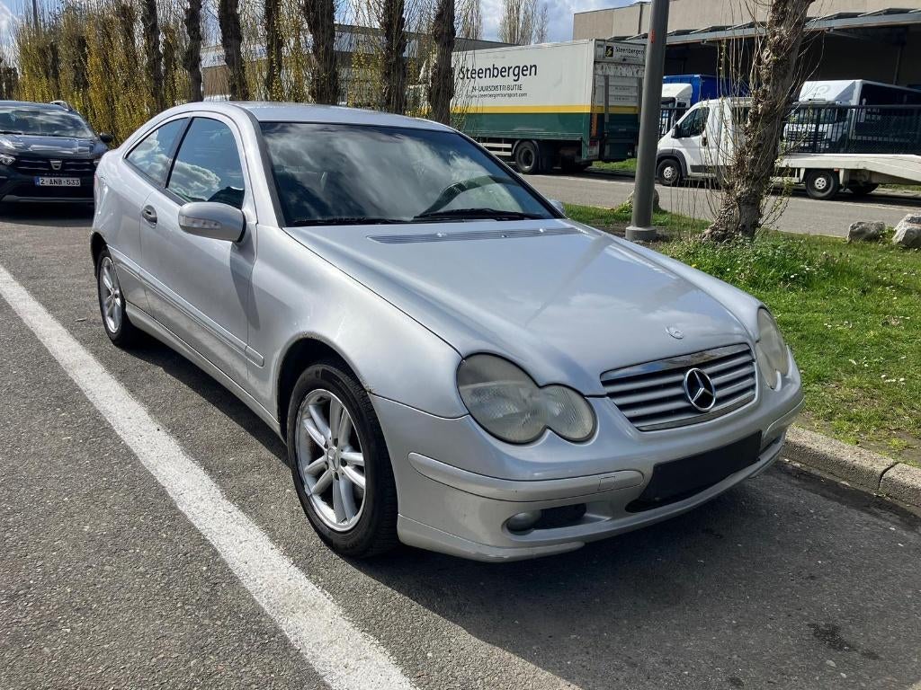 Mercedes-Benz C 220 CDI - Airco - Régulateur de vitesse, Autos, Argent ou Gris, Achat, Entreprise, Boîte manuelle