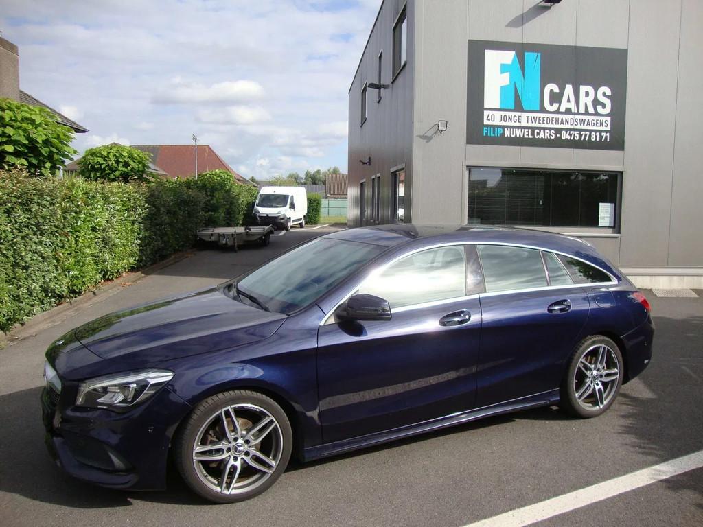 Mercedes-Benz CLA-Klasse 180 benzine, pack AMG, leder, gps,, Auto's, 90 kW, CLA, Gebruikt, 4 cilinders